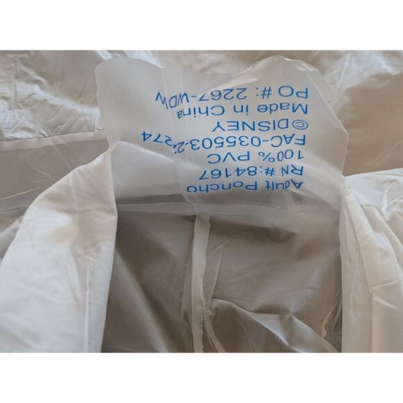 Disney Parks Mickey Mouse Clear Rain Poncho Adult And Kid Hood Walt Disney World - Picture 5 of 6